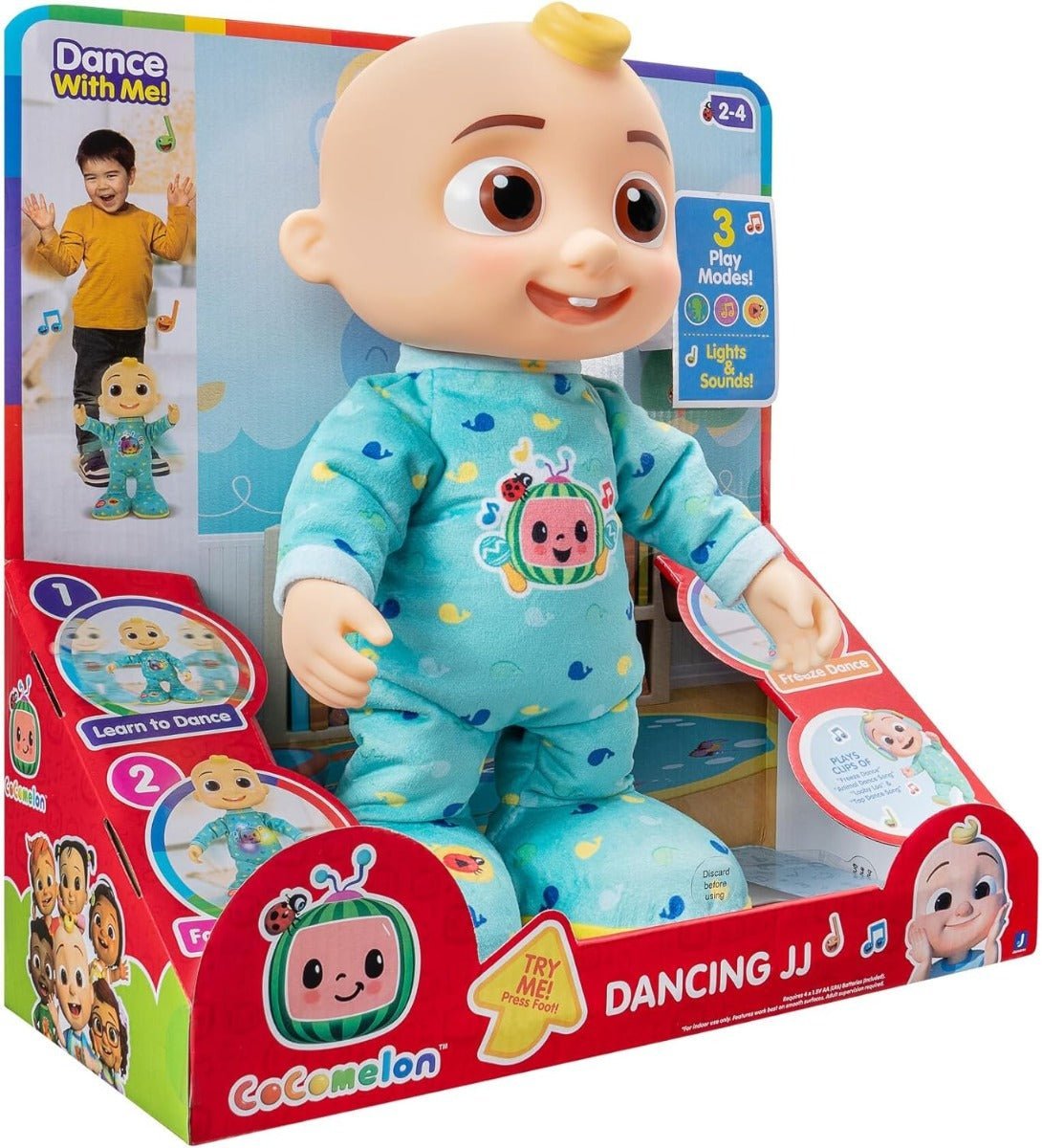 CoComelon Deluxe Dancing JJ Doll CMW0182 - Colorland Toys