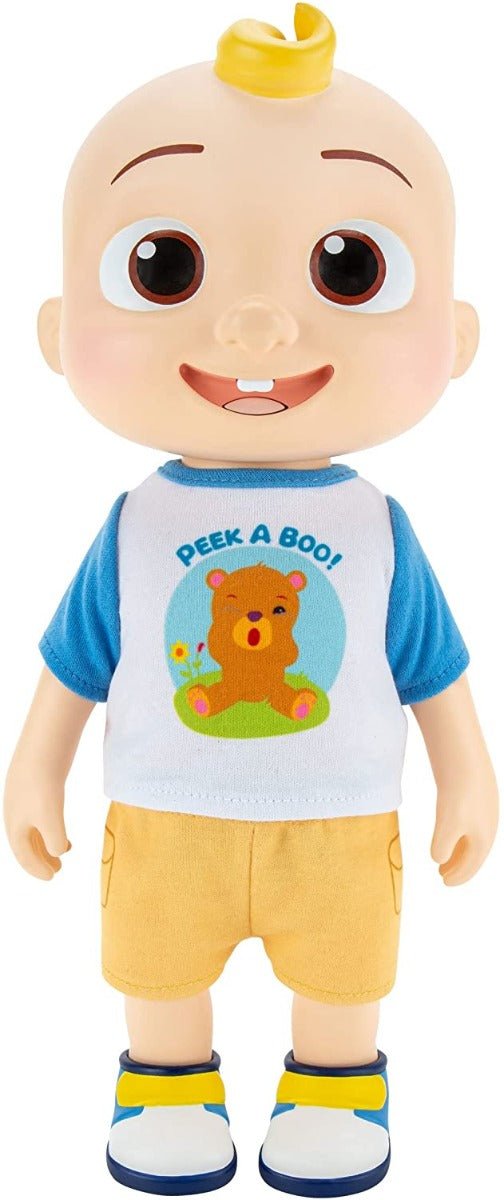 Cocomelon Deluxe Interactive JJ Doll Plush CMW0058 - Colorland Toys