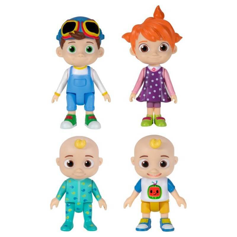 Cocomelon Family Set Figure 4 - pack CMW0169 - Colorland Toys