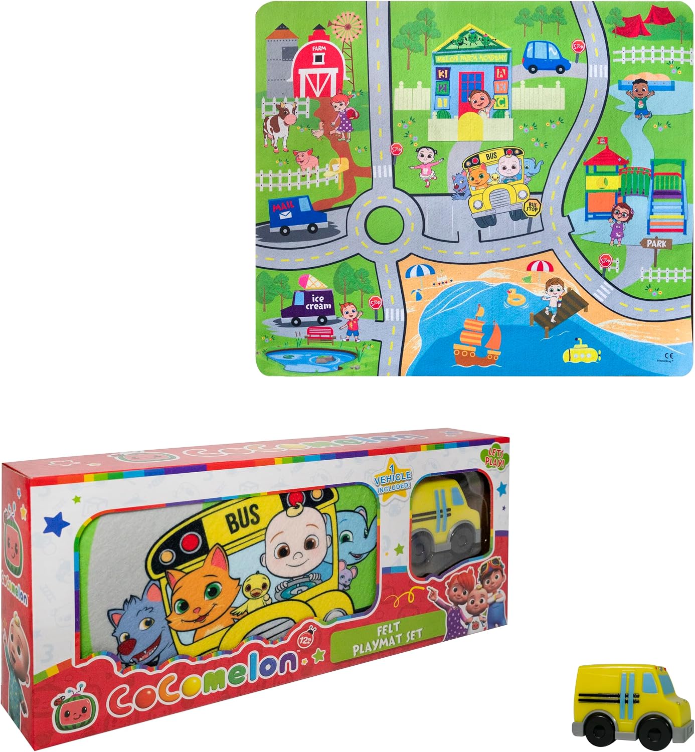 Cocomelon Felt Matt Set - Colorland Toys