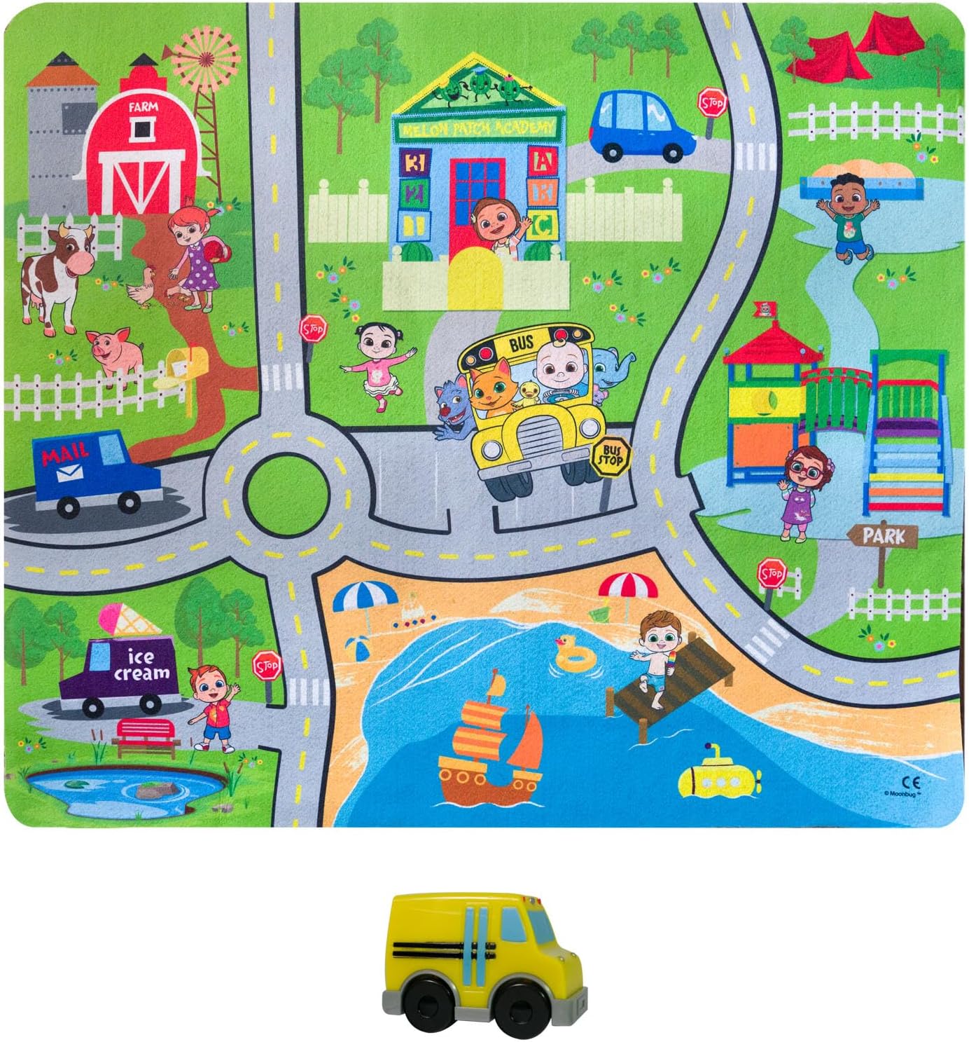 Cocomelon Felt Matt Set - Colorland Toys