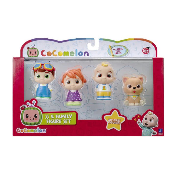 Cocomelon JJ And Family Set Figure 4 - pack CMI0010 - Colorland Toys