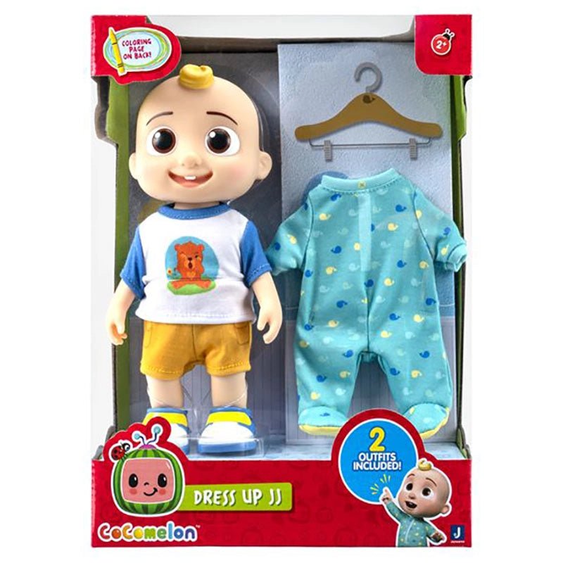 Cocomelon Large Doll - Dress Up JJ 9inch CMW0360 — image 1