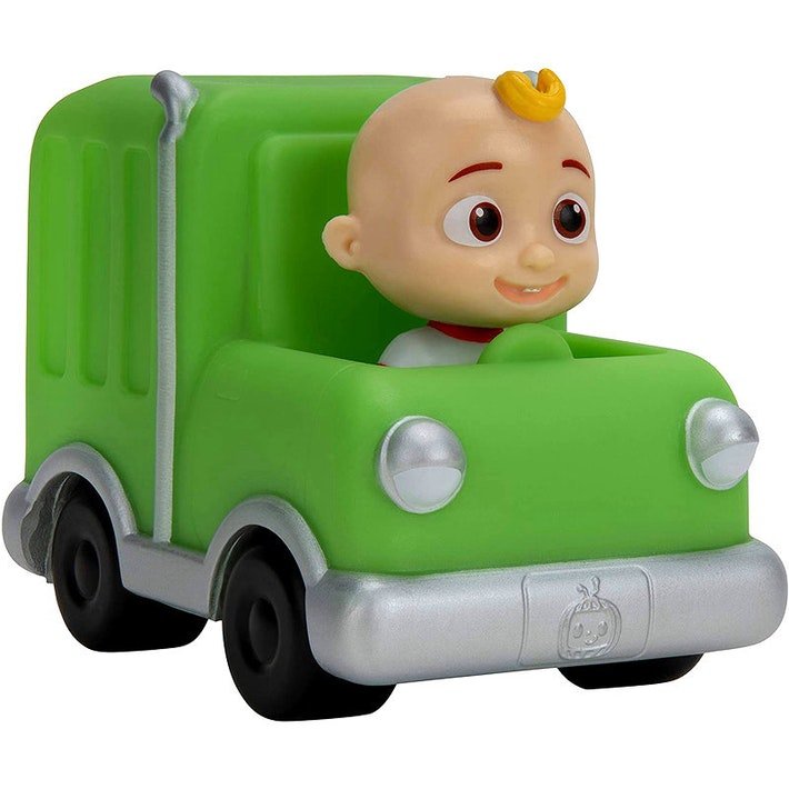 Cocomelon Mini Vehicle Green Trash Truck 4inch JJ CMW0010 - Colorland Toys