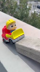Cocomelon Mini Vehicle - JJ Constructor JJs Baustellen4inch CMW0449/CMW0010 - Colorland Toys