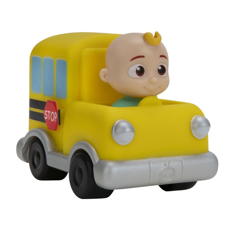 Cocomelon Mini Vehicle Yellow School Bus 4inch JJ CMW0010 — image 1
