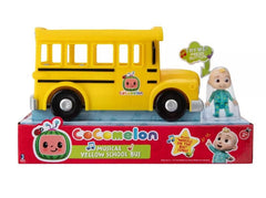 Cocomelon Musical Yellow School Bus with JJ Figure - Colorland Toys