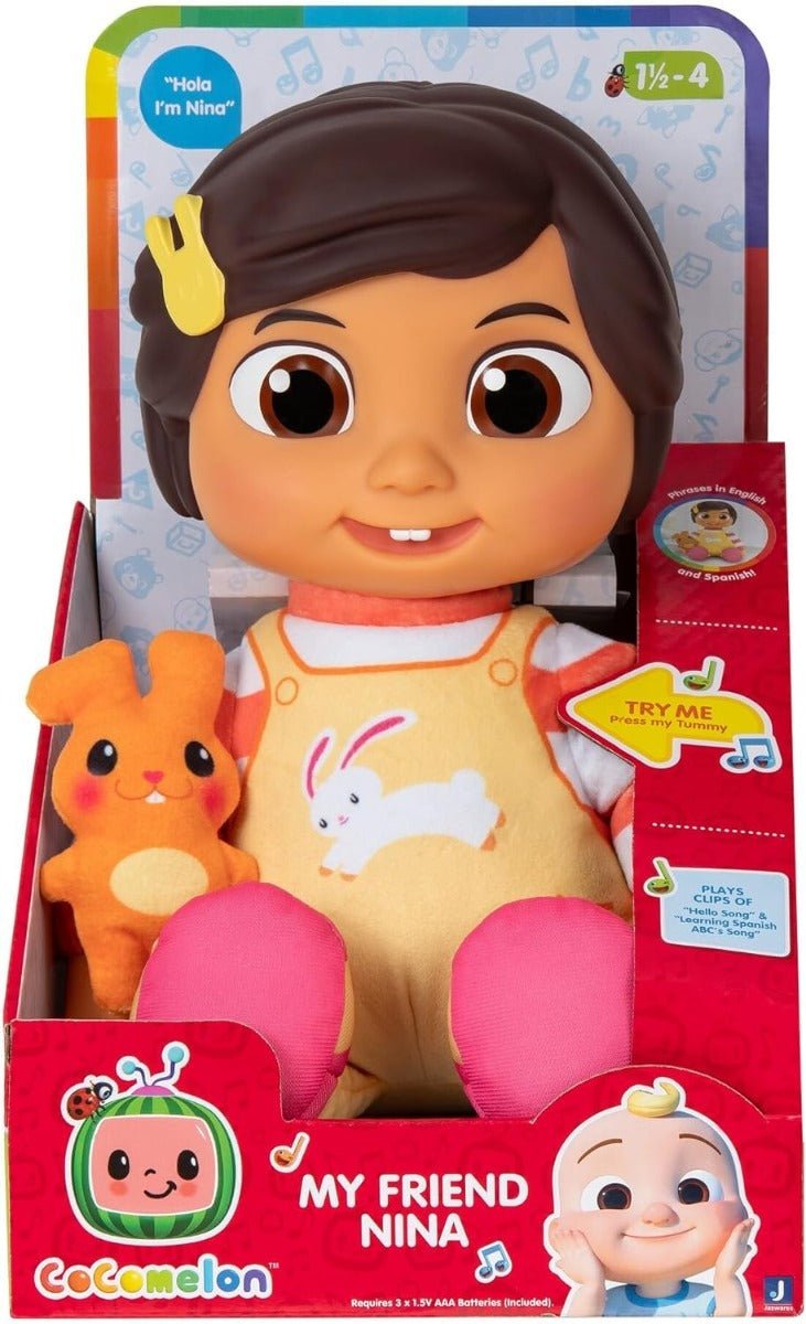 Cocomelon My Friend Nina Roto Doll CMW0454 - Colorland Toys