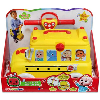 Cocomelon Role Play Ride On Bus - Colorland Toys