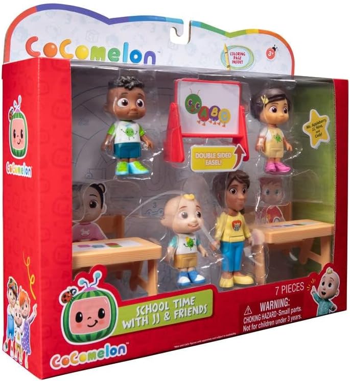 Cocomelon School Time With JJ And Friends - Colorland Toys