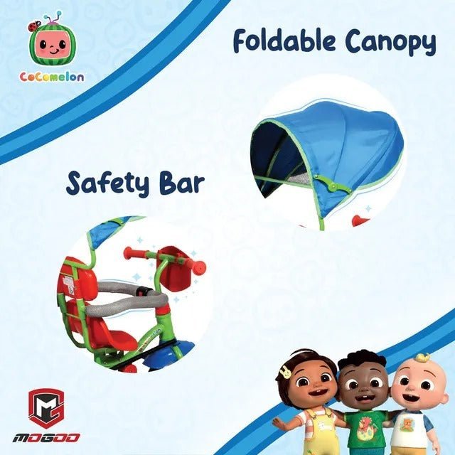 Cocomelon Tricycle XG9103 - T7 - Colorland Toys