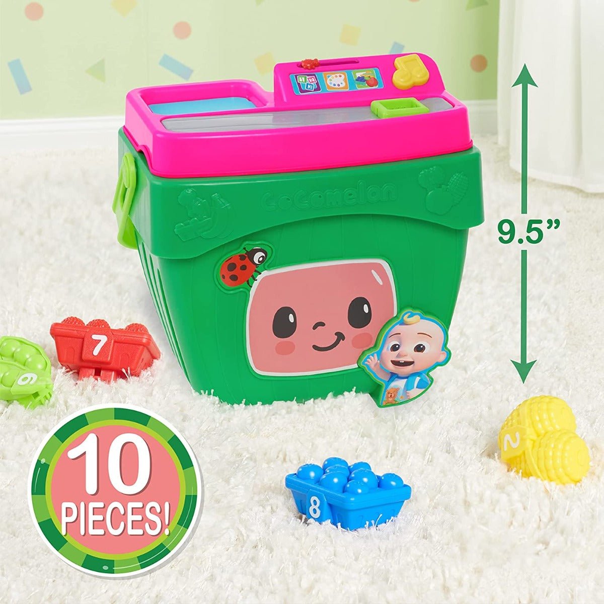 Cocomelon Veggie Fun Learning Basket 96199 - Colorland Toys