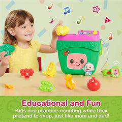 Cocomelon Veggie Fun Learning Basket 96199 - Colorland Toys