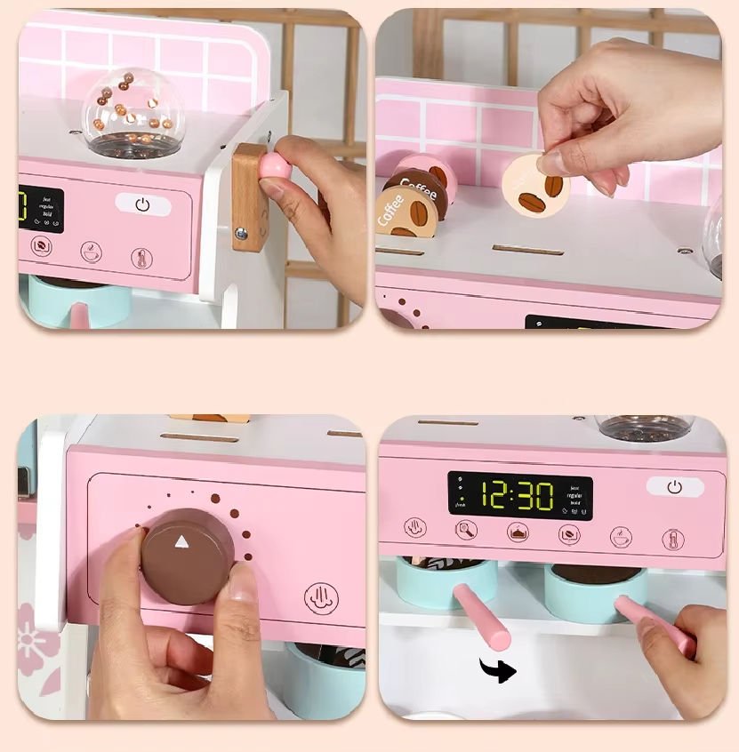 Coffee Refrigerator Kitchen Set MSN24002 — image 2