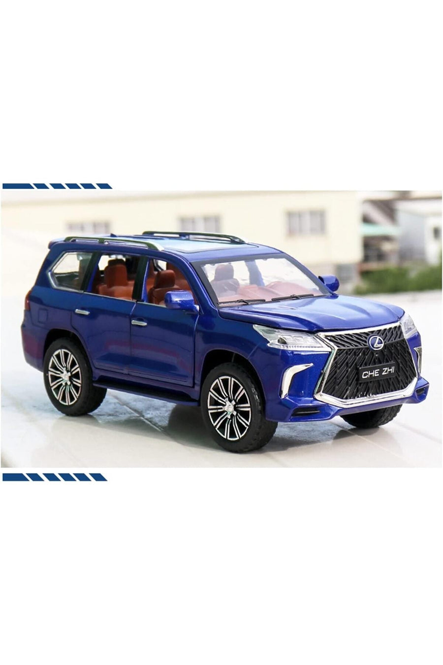 Colorland Lexus LX 570 Pull Back Die Cast 1:24 Scale – 1 Piece — image 6