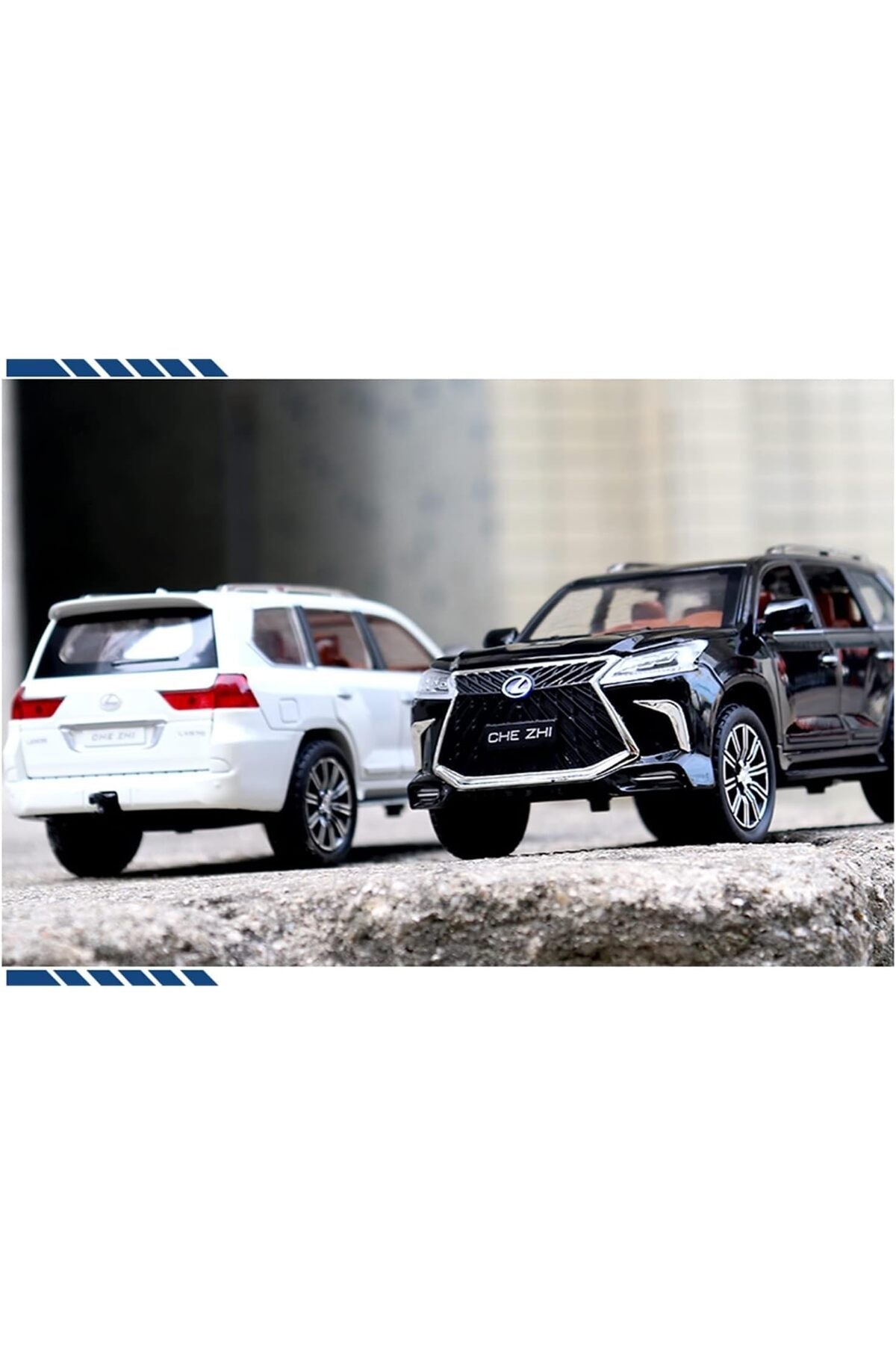 Colorland Lexus LX 570 Pull Back Die Cast 1:24 Scale – 1 Piece — image 7