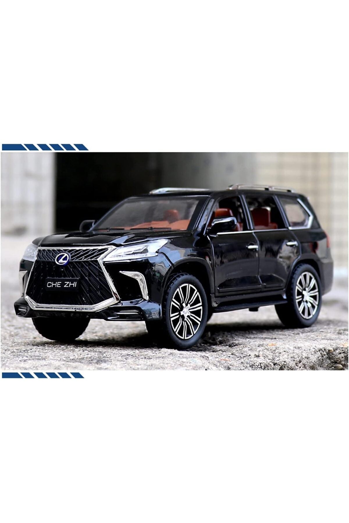 Colorland Lexus LX 570 Pull Back Die Cast 1:24 Scale – 1 Piece — image 5