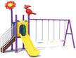 مجموعة معدات ألعاب خارجية 4 في 1 بتصميم حديث من Colorland Toys