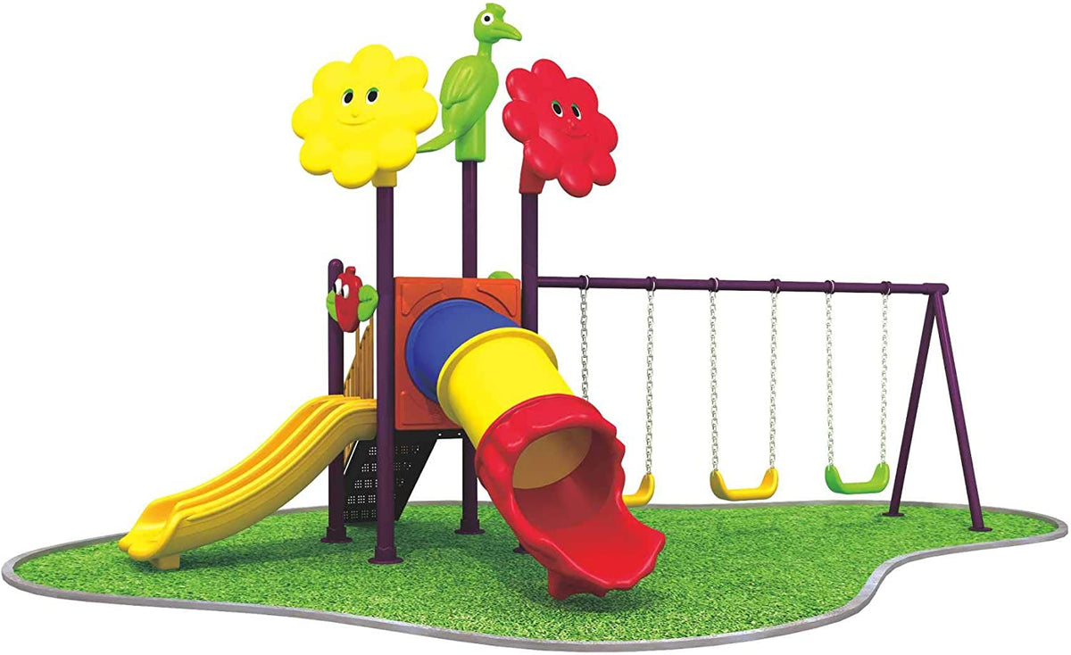 مجموعة ألعاب الأطفال الجديدة 6 في 1 من Colorland Toys، زحليقة وأرجوحة، 12019 — image 1