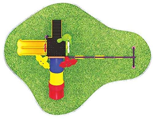 مجموعة ألعاب الأطفال الجديدة 6 في 1 من Colorland Toys، زحليقة وأرجوحة، 12019 — image 2