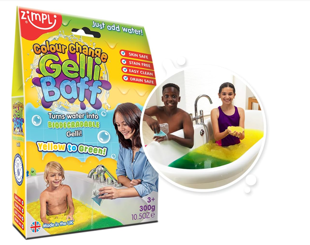 Colour Change Gelli Baff Yellow to Green 300g 5034 — image 1