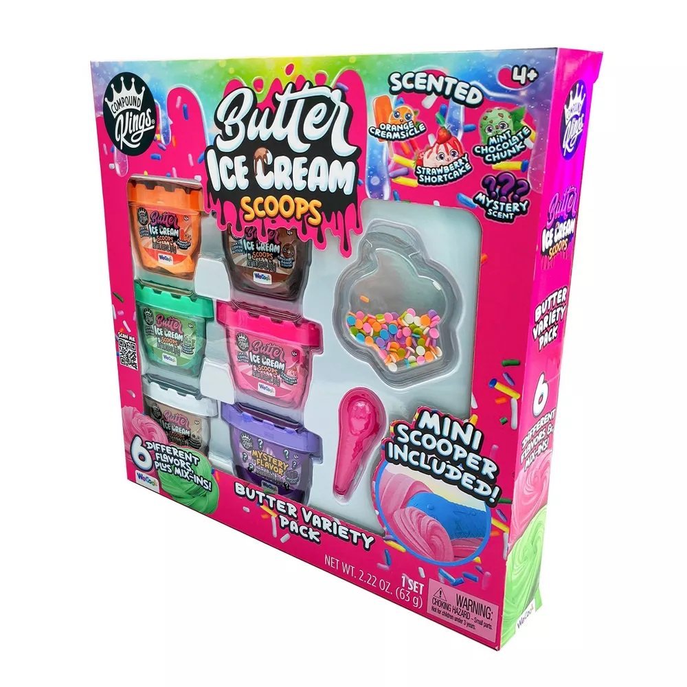 Compound Kings Butter Ice Cream Scoops - Colorland Toys