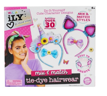 Compound Kings Diy Tie - dye Cutie Hairwear Beauty Playset 111683 - Colorland Toys