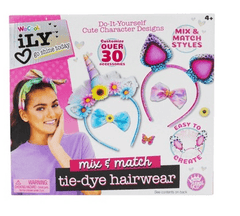 Compound Kings Diy Tie - dye Cutie Hairwear Beauty Playset 111683 - Colorland Toys