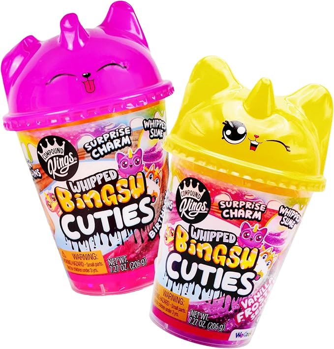 Compound Kings Whipped Bingsu Cuties Containers 2 - Pack 111645 - 2 - Colorland Toys