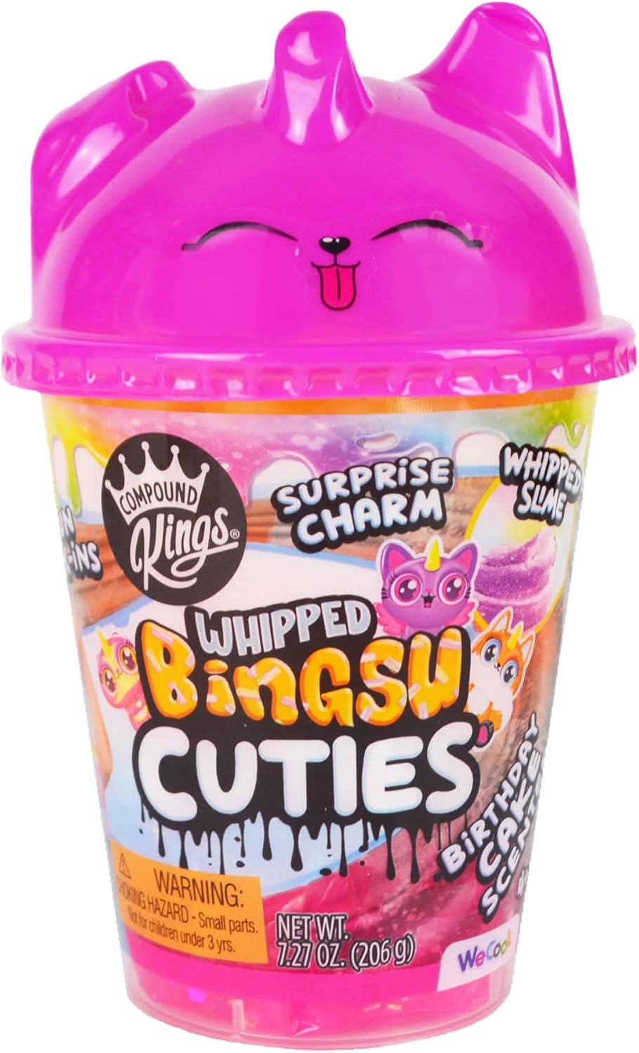 Compound Kings Whipped Bingsu Cuties Containers 2 - Pack 111645 - 2 - Colorland Toys