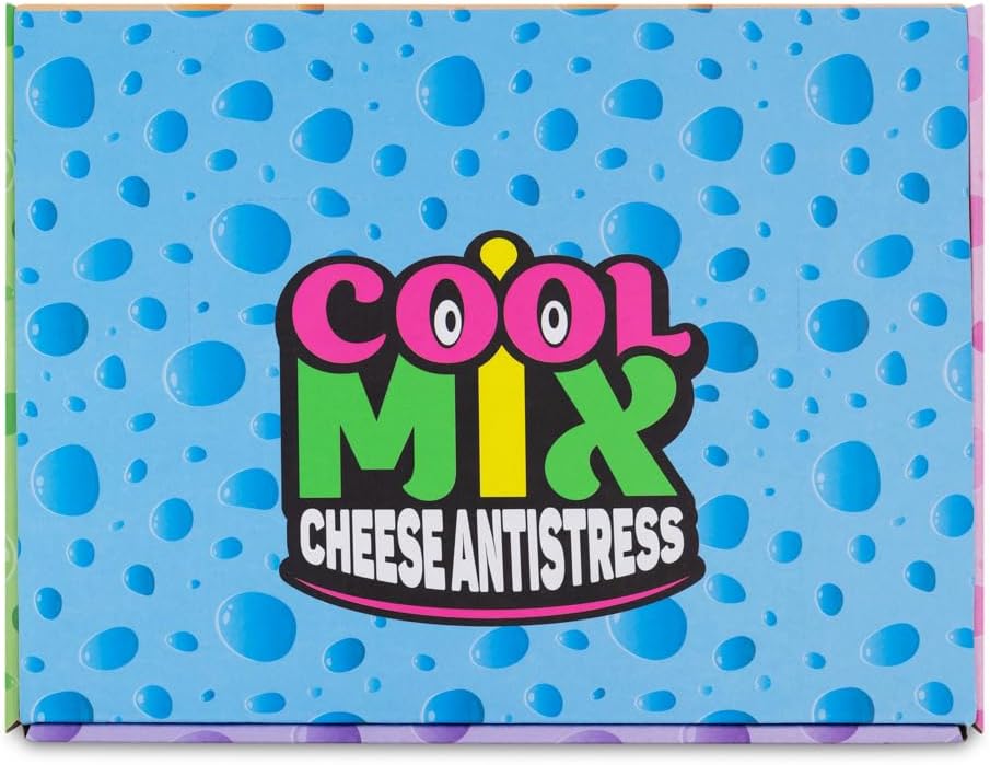 Cool Mix Cheese Cube 6cm Asstd AS-T23823 - Colorland Toys