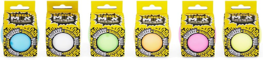 Cool Mix Glow in the Dark Ball 6cm Asstd. AS-T21468 - Colorland Toys
