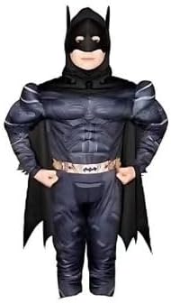 Costume Batman Muscles Digital Silver 524 8 - 9 - Colorland Toys