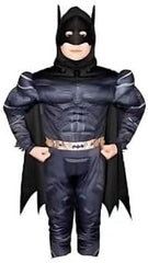 Costume Batman Muscles Digital Silver 524 8 - 9 - Colorland Toys