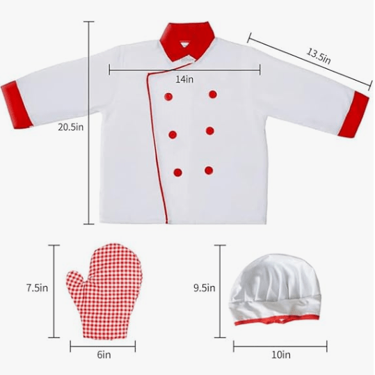 Costume Chef 564 6 - 7 - Colorland Toys
