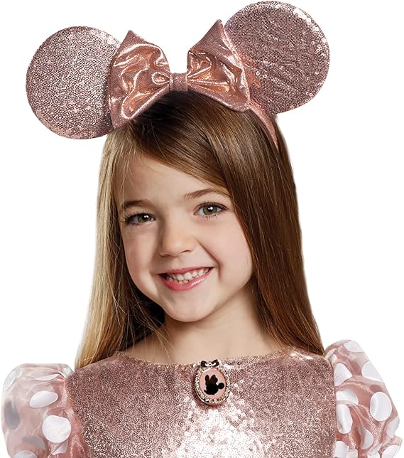 Costume Child Disney Minnie Rose Gold Deluxe Dress-Up Size 4-6 S 15701L — image 2