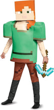 Costume Child Minecraft Alex Deluxe Dress Up 4-6