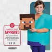 Costume Child Minecraft Creeper Deluxe Dress Up 4-6