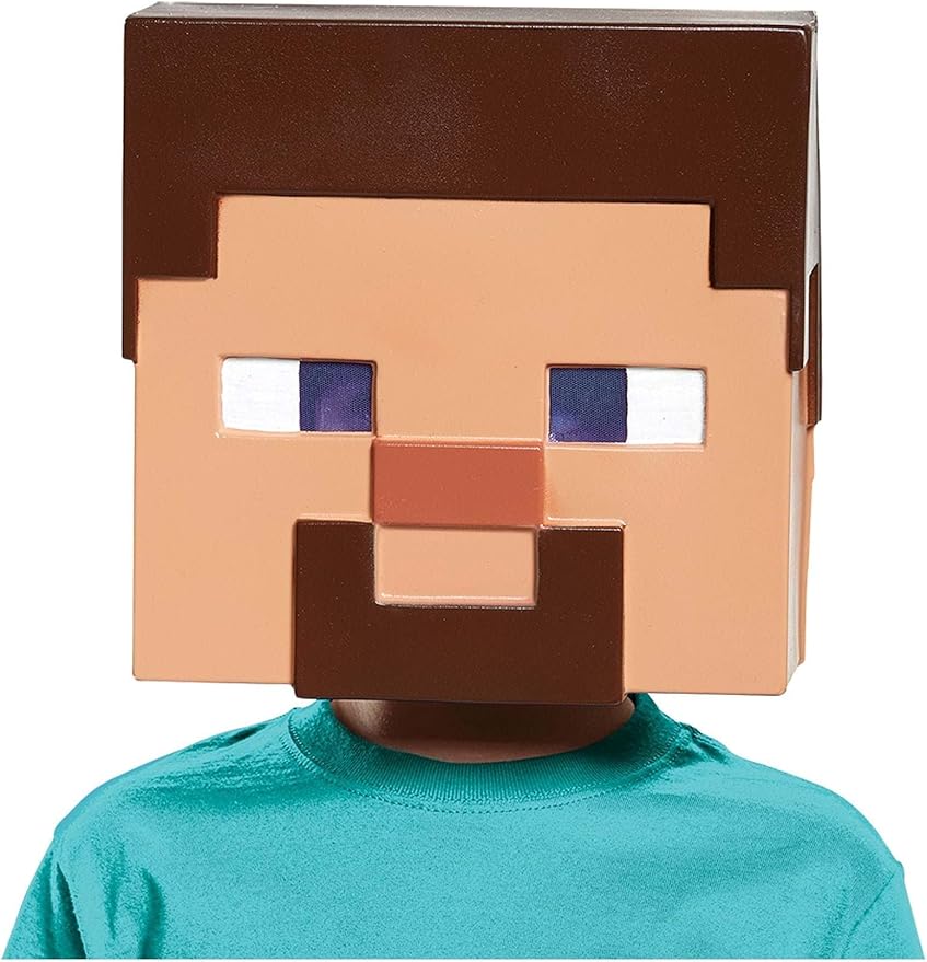 Costume Child Minecraft Steve Deluxe Dress Up 7-8 — image 1