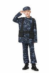 Costume Military Blue 443 8 - 9 - Colorland Toys
