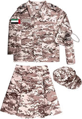 Costume Military Girl 461 10 - 11 - Colorland Toys