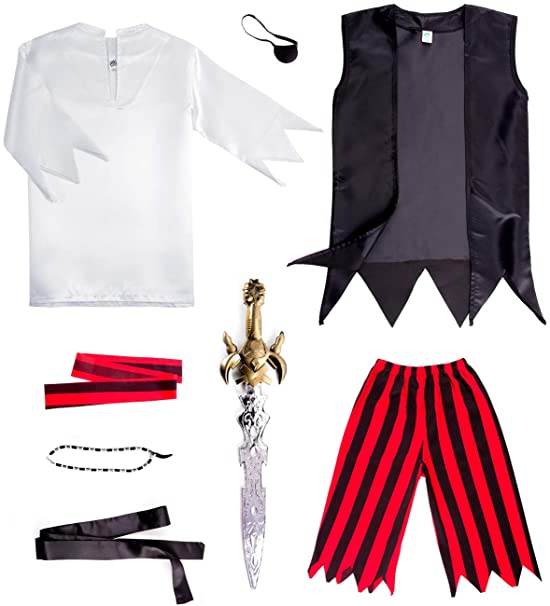 Costume Pirate Boy 69 4 - 5 - Colorland Toys