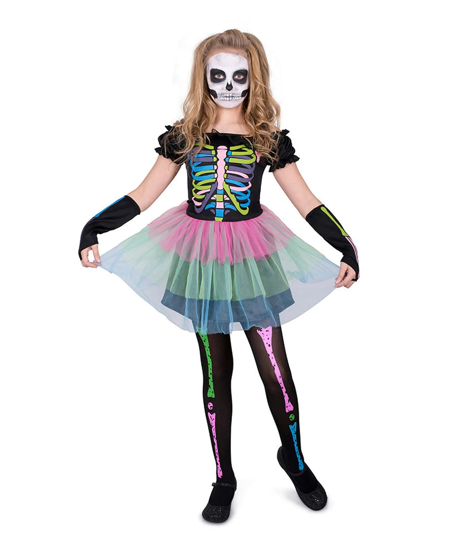 Costume Skeleton Bones Tutu Medium 84515-M — image 1