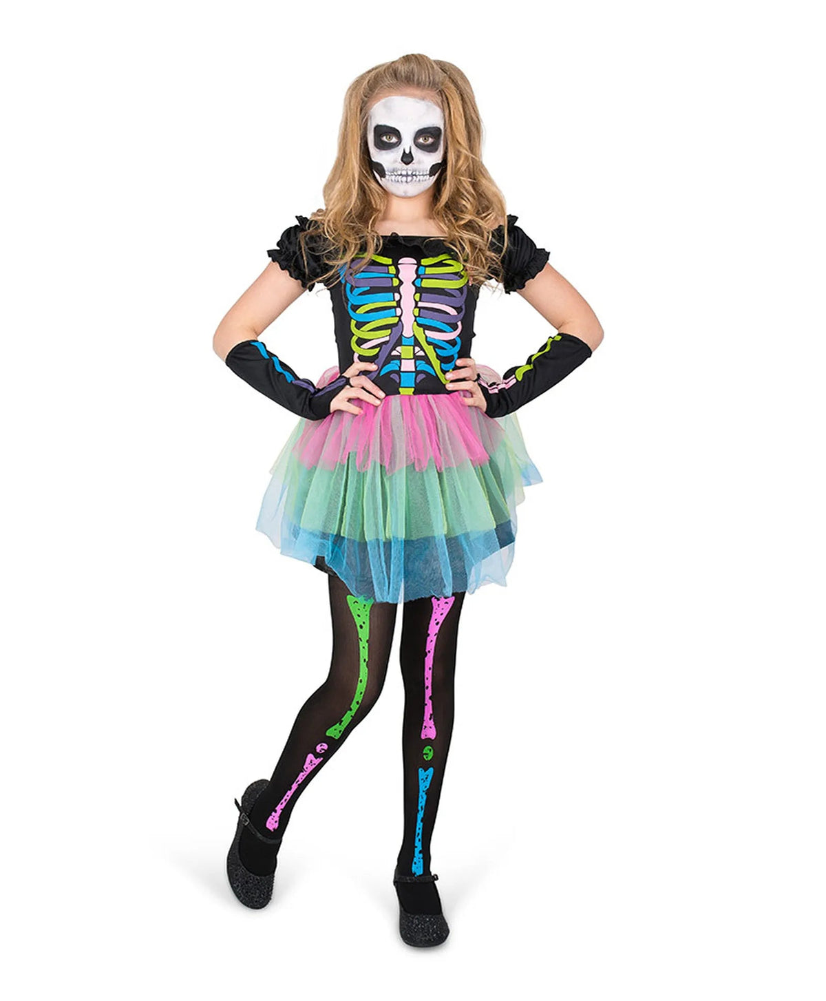 Costume Skeleton Bones Tutu Medium 84515-M — image 2