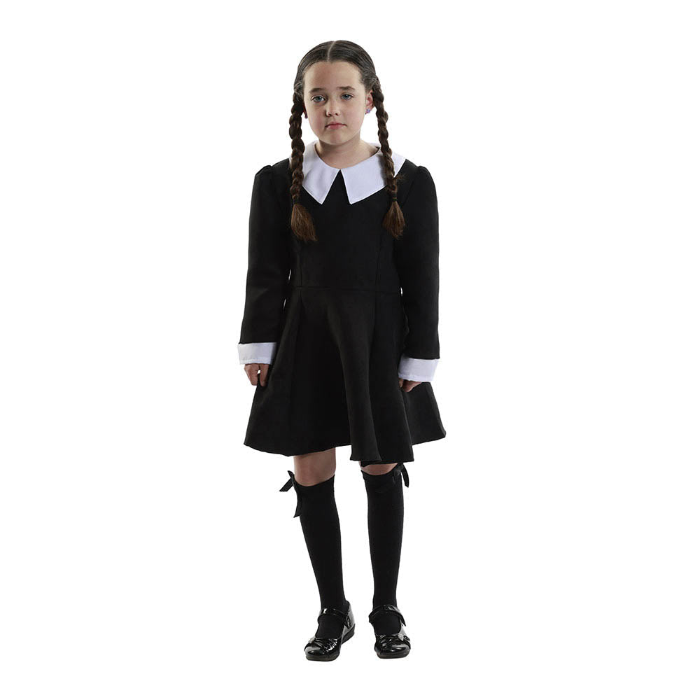 Costume Wednesday Addams Haunted Child Medium 84614-M — image 1