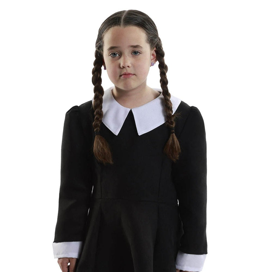 Costume Wednesday Addams Haunted Child Small 84614-S — image 5