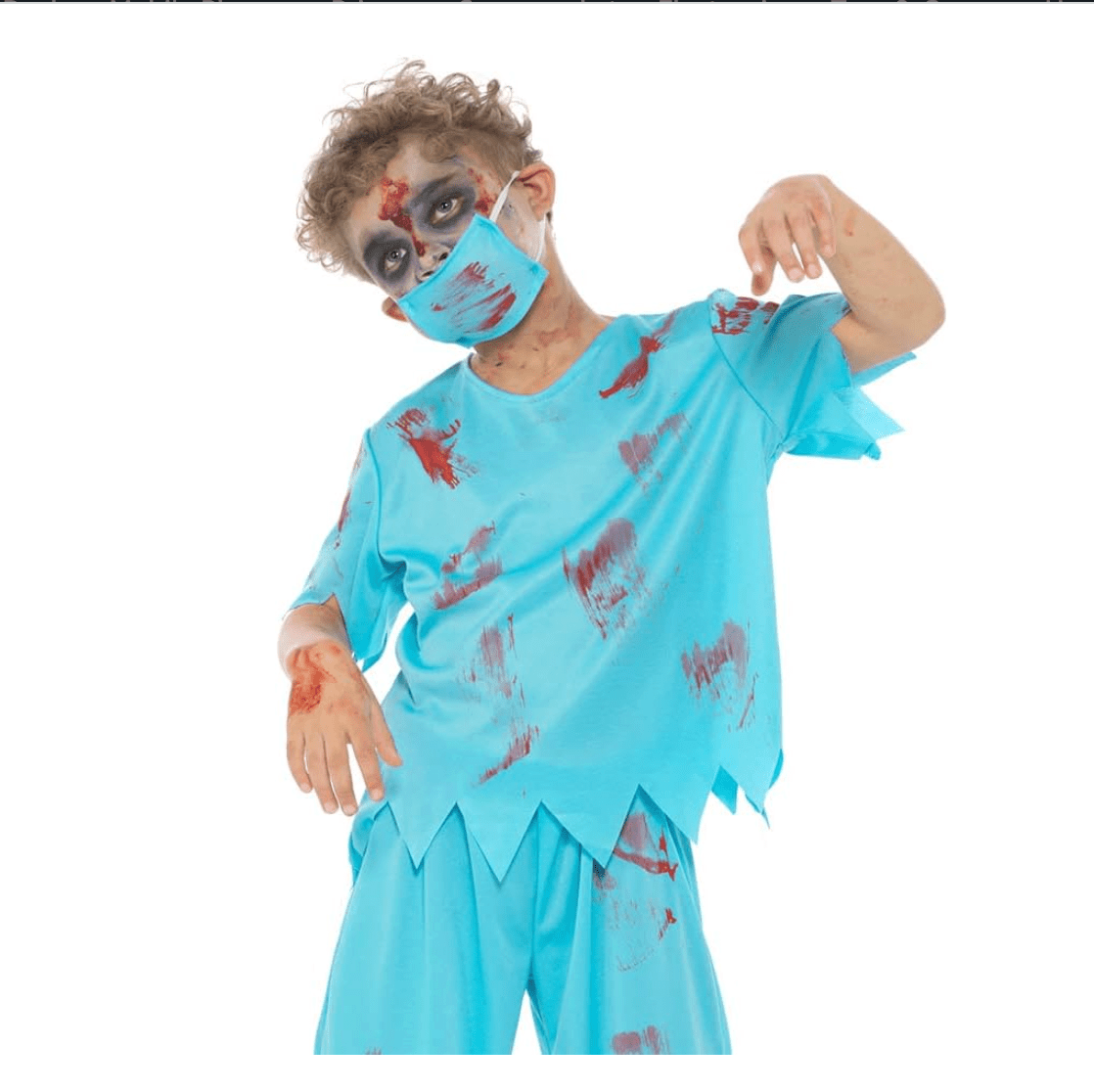 Costume Zombie Sergeon Medium 84602 - M - Colorland Toys