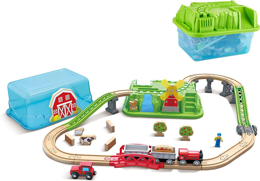 Countryside Train Bucket Railway Set - 41 Pieces — image 2