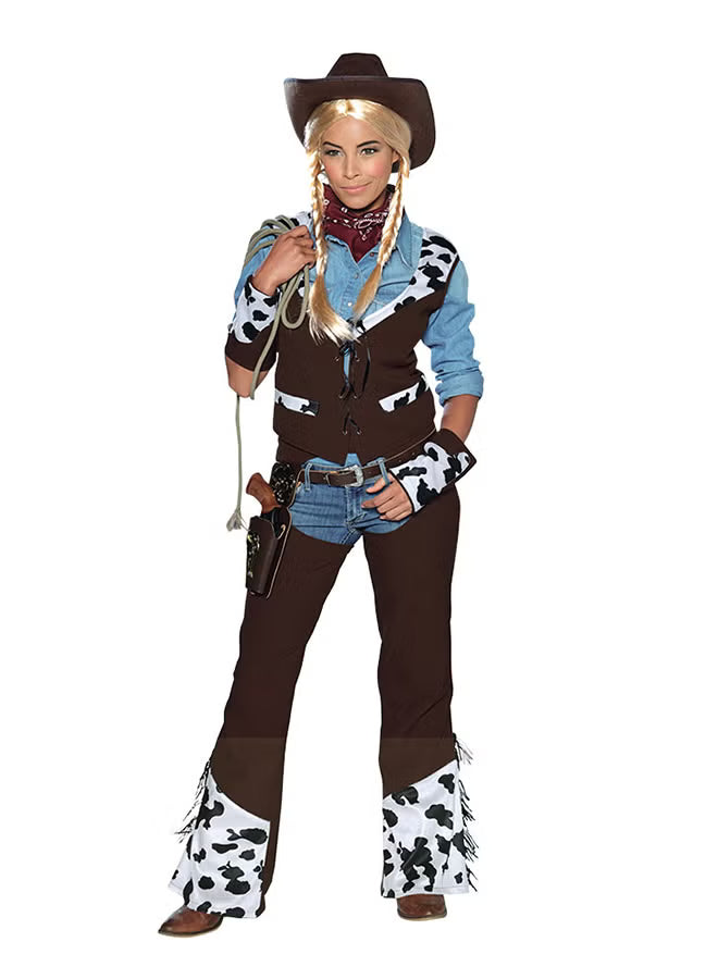 Rubies Cowgirl Costume 8-10 Small