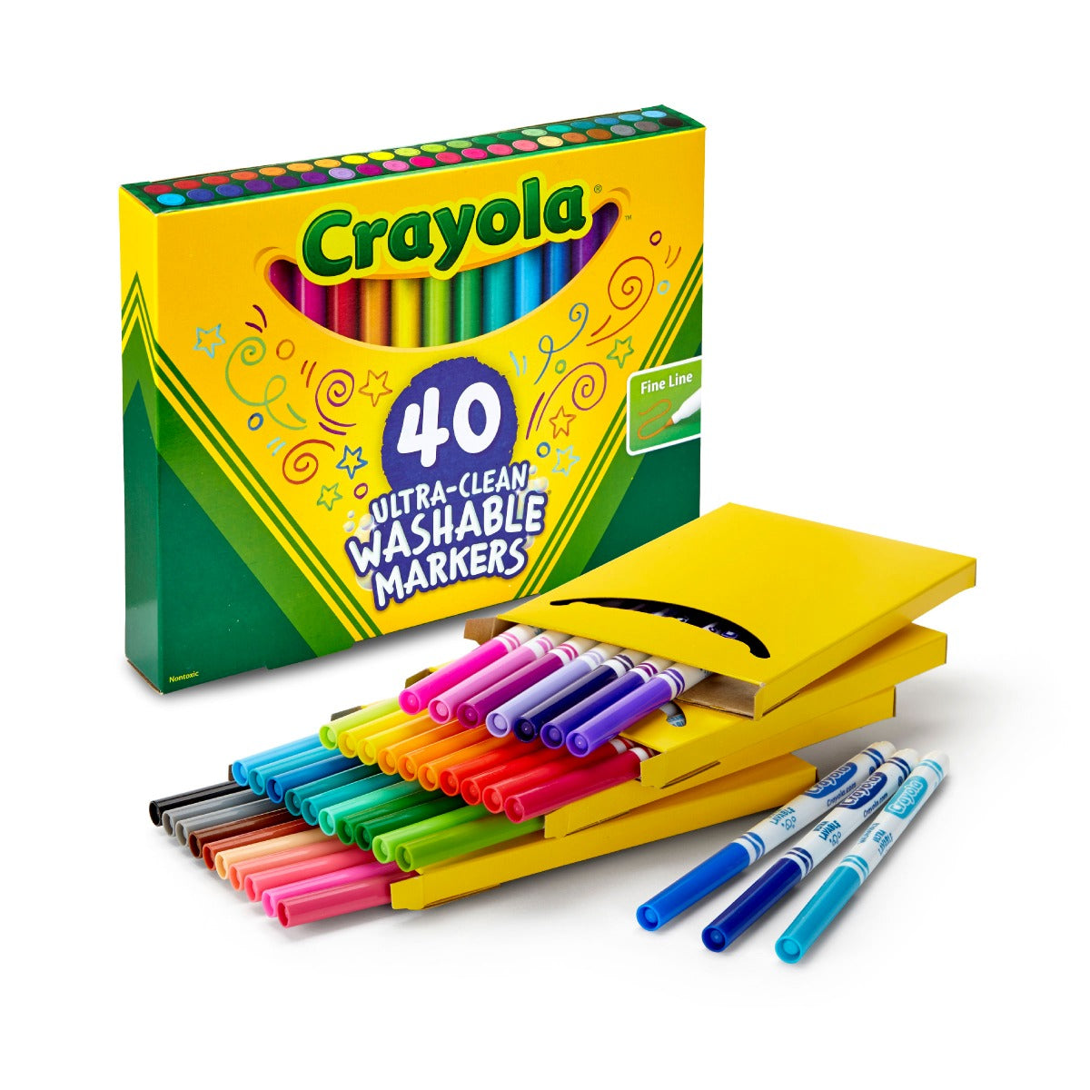 Crayola Ultra Clean Fine Line Washable Markers 58-7861